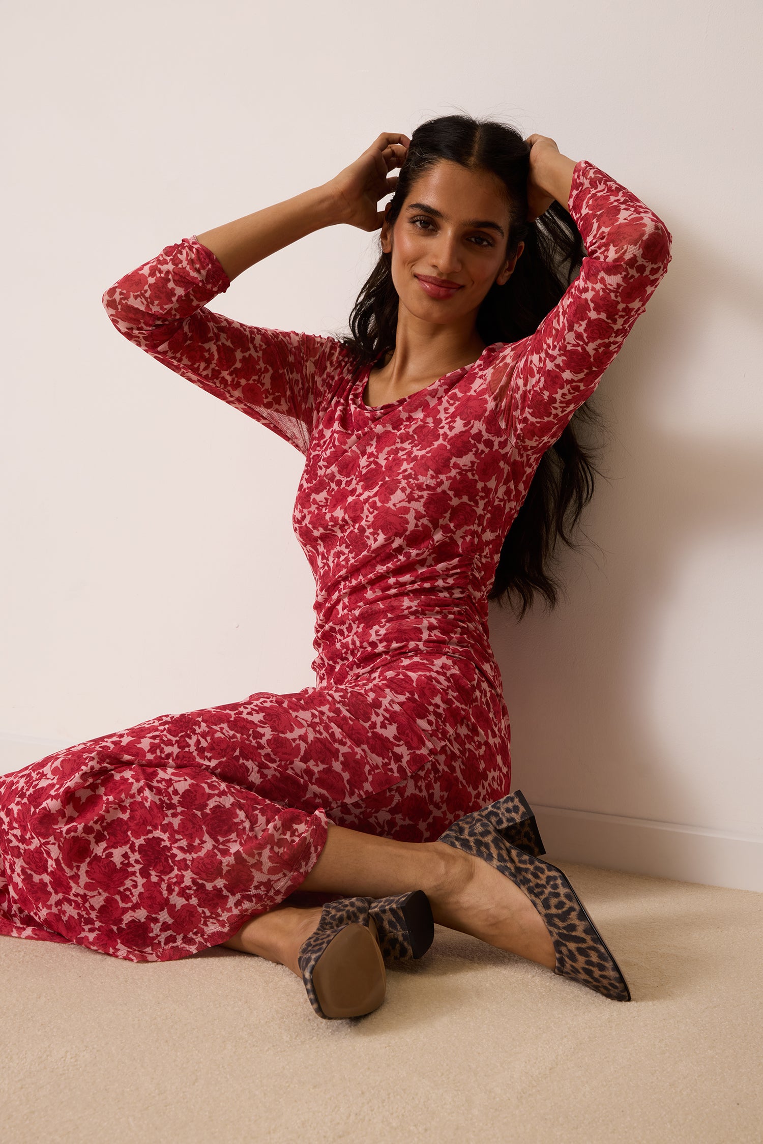Robe ALEXINE - WILDROSE ROSE