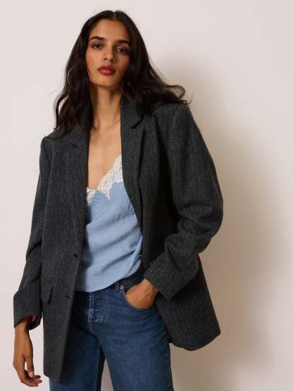 Veste JACQUES - Rayé Bleu