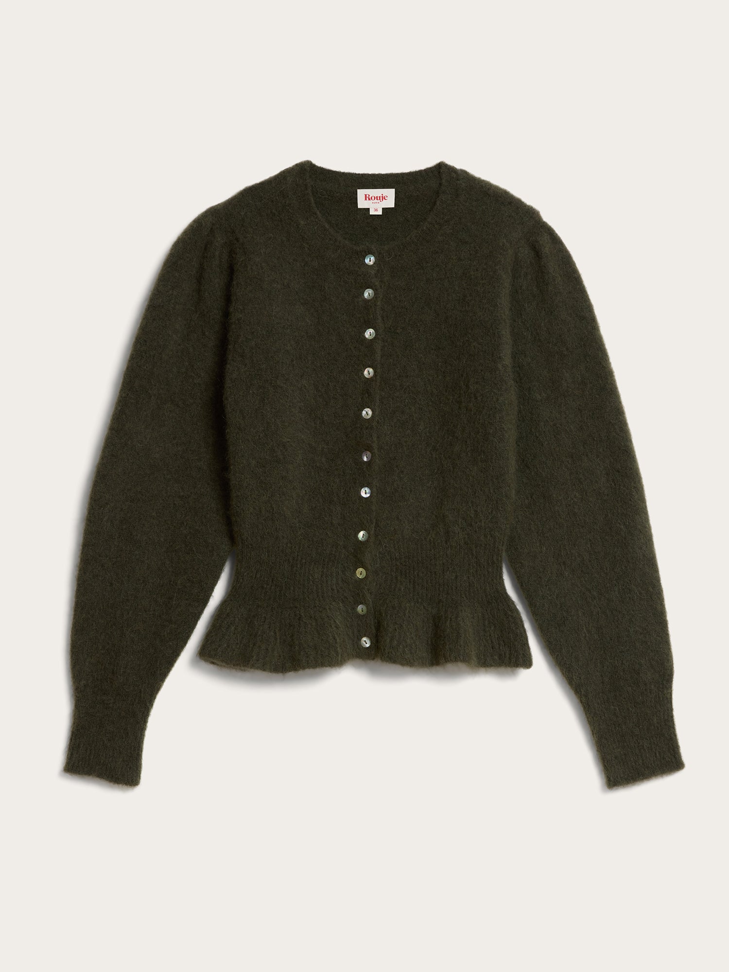 Cardigan AMBROISE - Uni Kaki