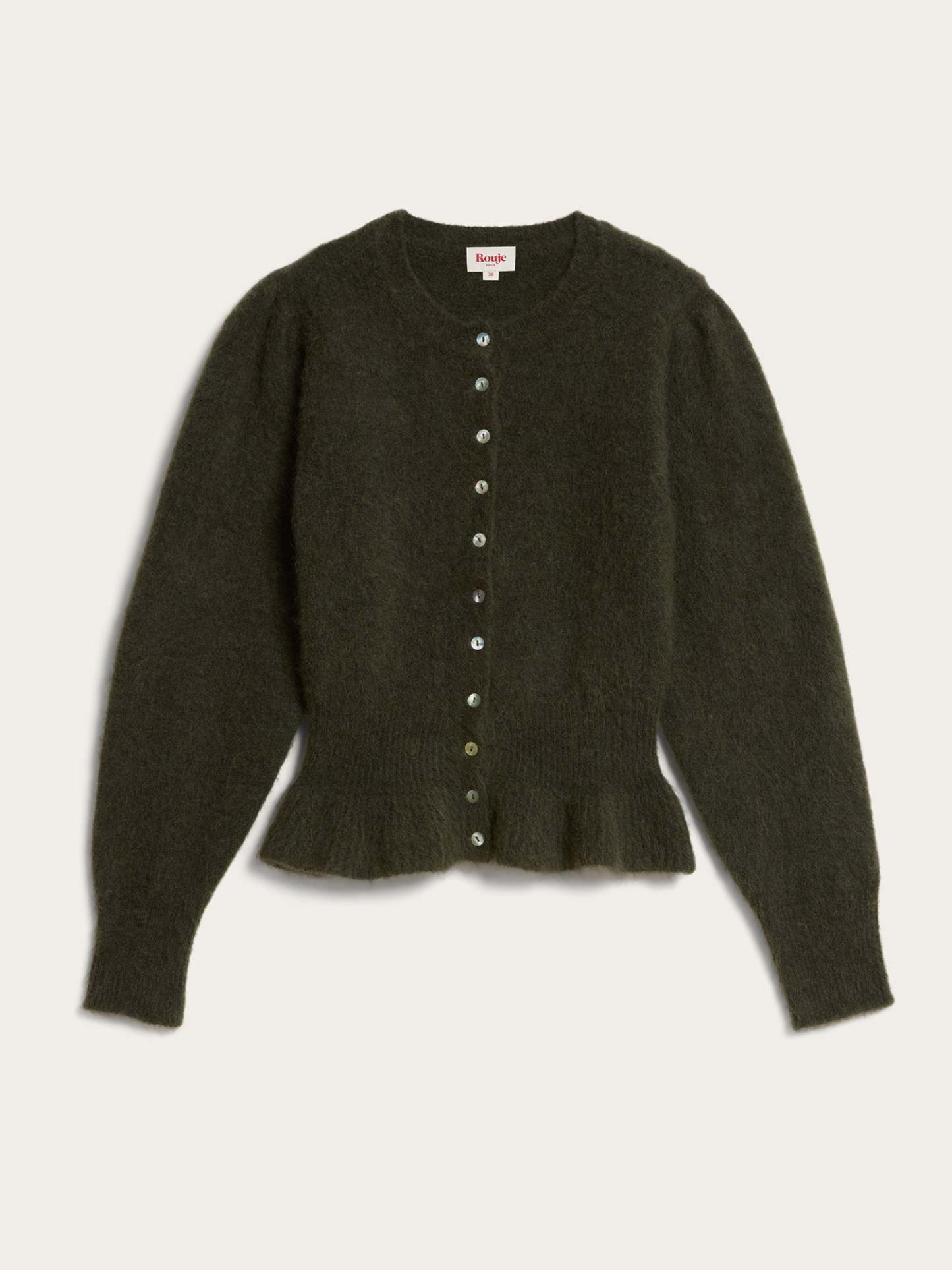 Cardigan AMBROISE - Uni Kaki