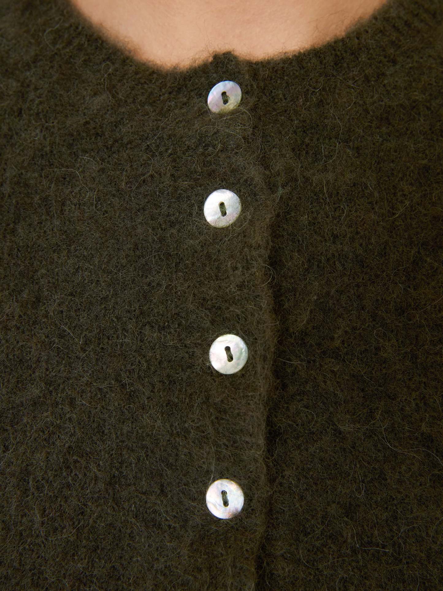 Cardigan AMBROISE - Uni Kaki
