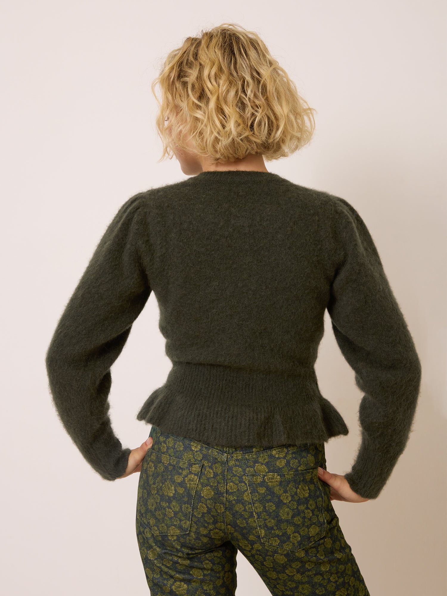 Cardigan AMBROISE - Uni Kaki
