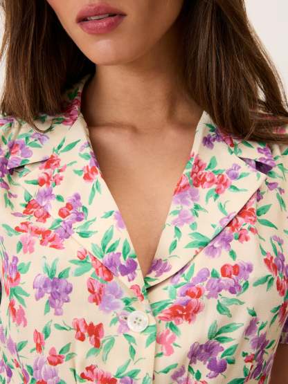 Blouse ANAS - GLYCINE VANILLE
