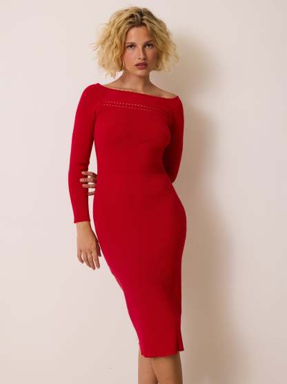 Robe ANDINA - Uni Rouge