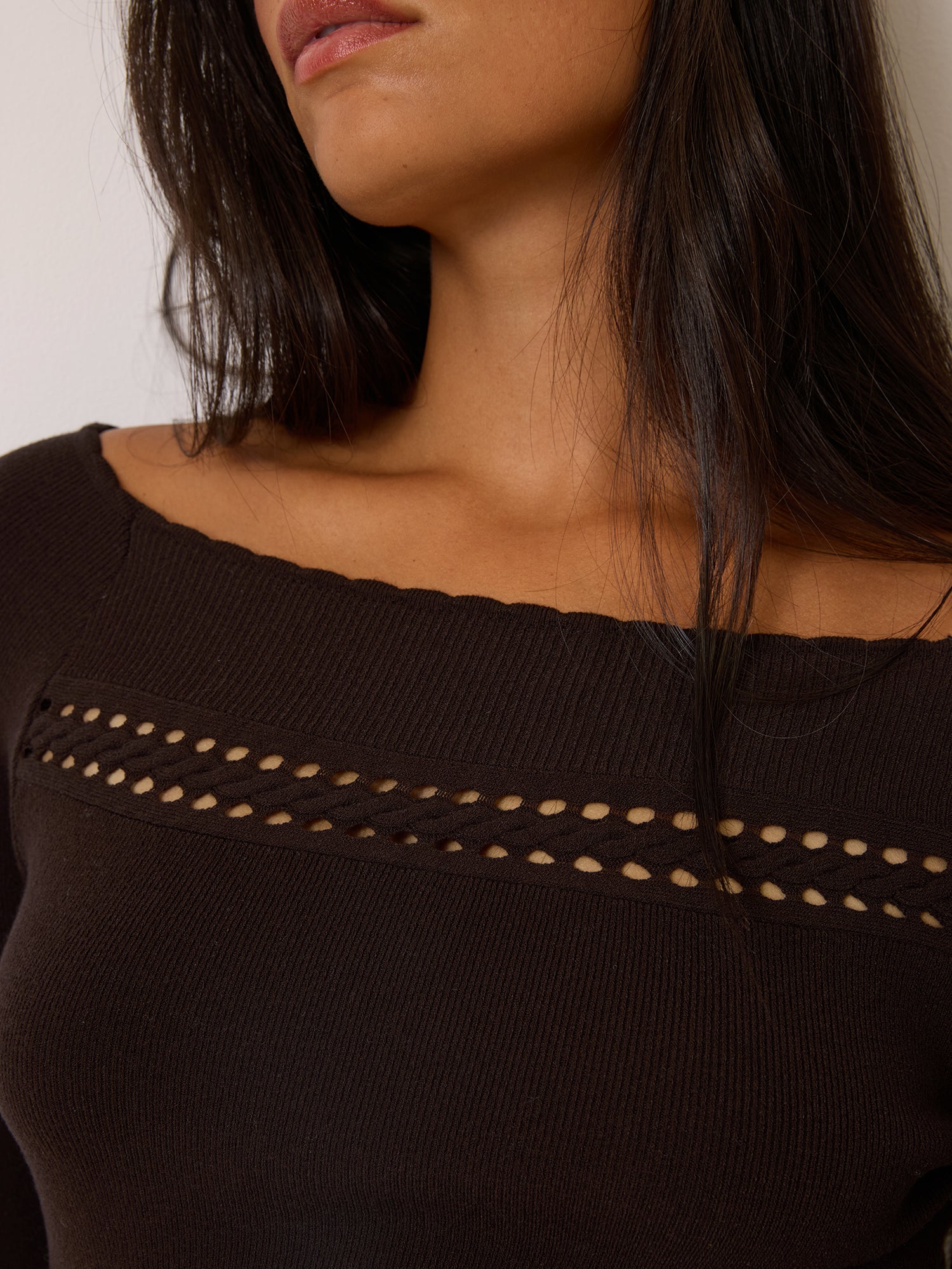 Robe ANDINA - Uni Chocolat