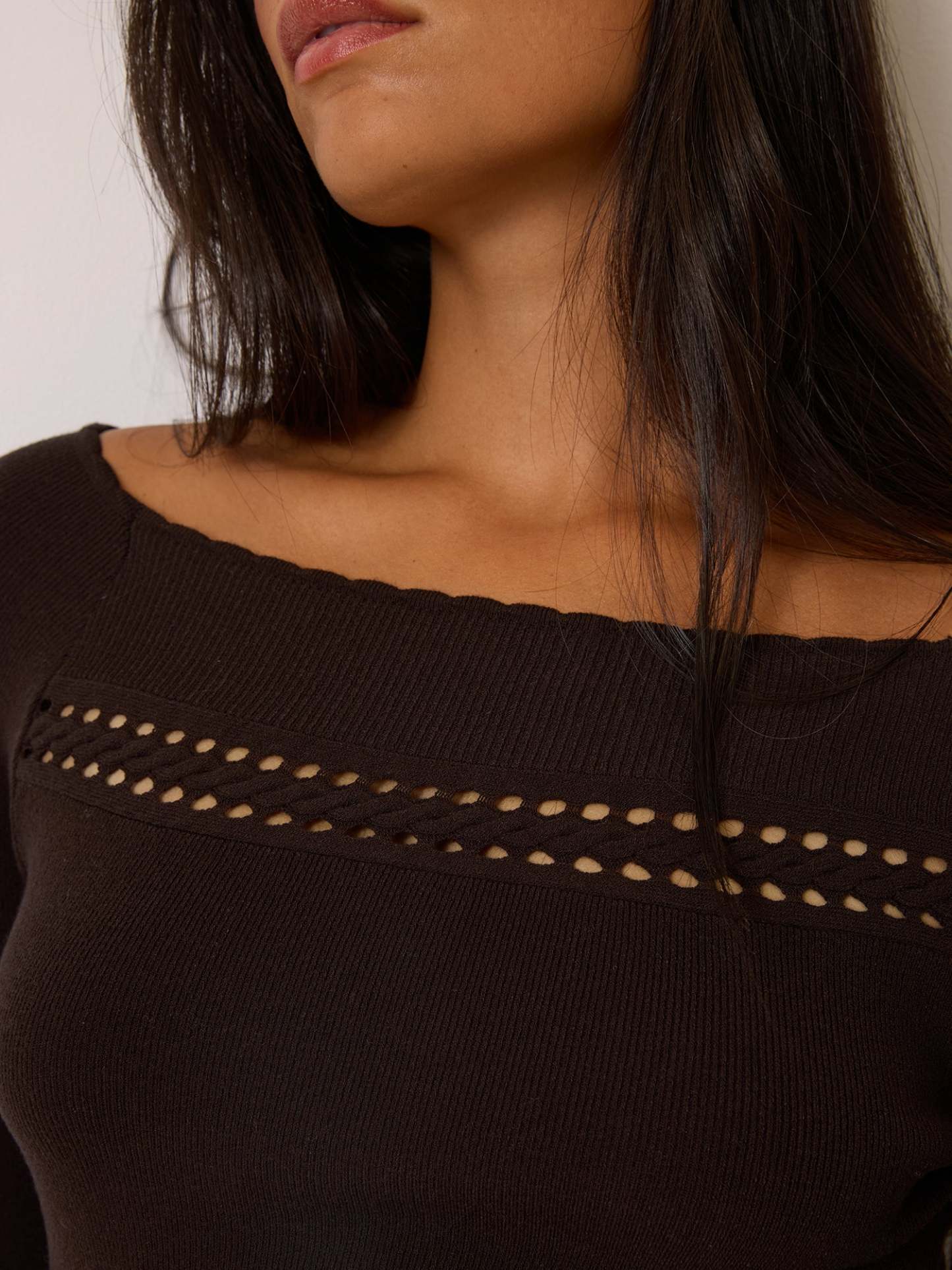 Robe ANDINA - Uni Chocolat
