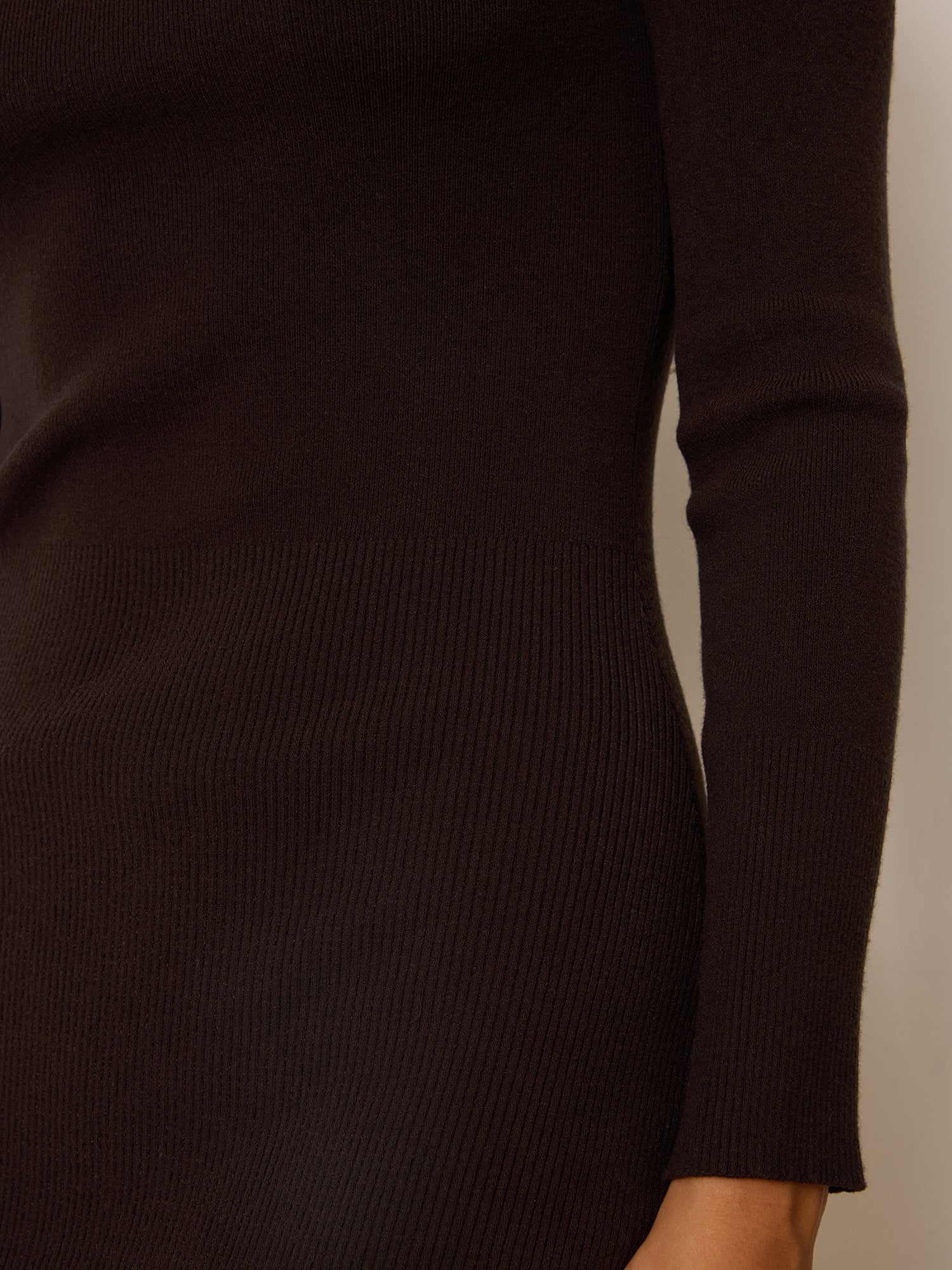 Robe ANDINA - Uni Chocolat