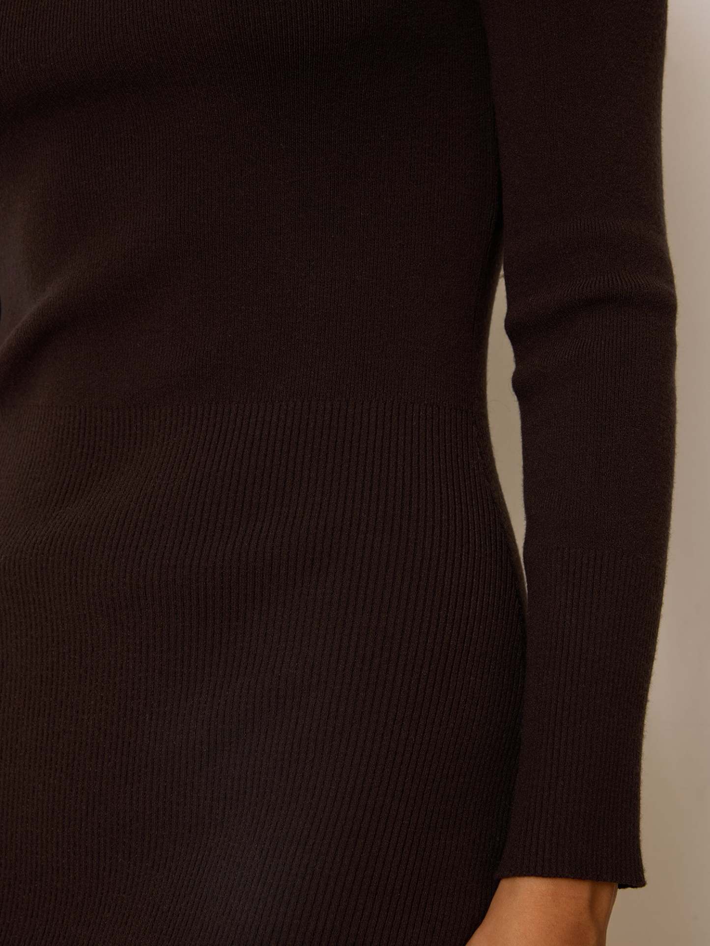 Robe ANDINA - Uni Chocolat