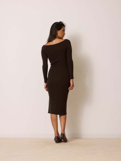 Robe ANDINA - Uni Chocolat