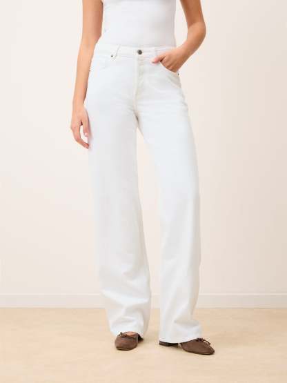 Jean ANVERS - DENIM BLANC