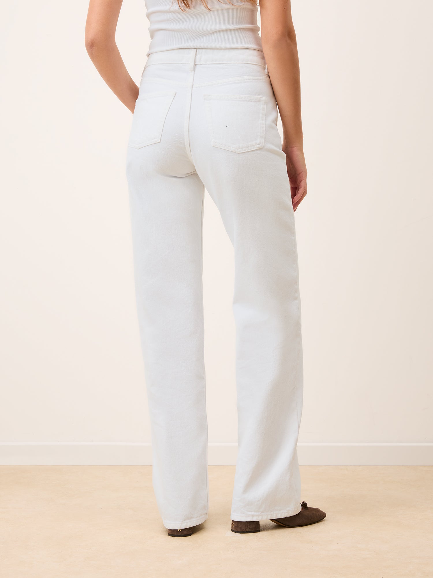 Jean ANVERS - DENIM BLANC