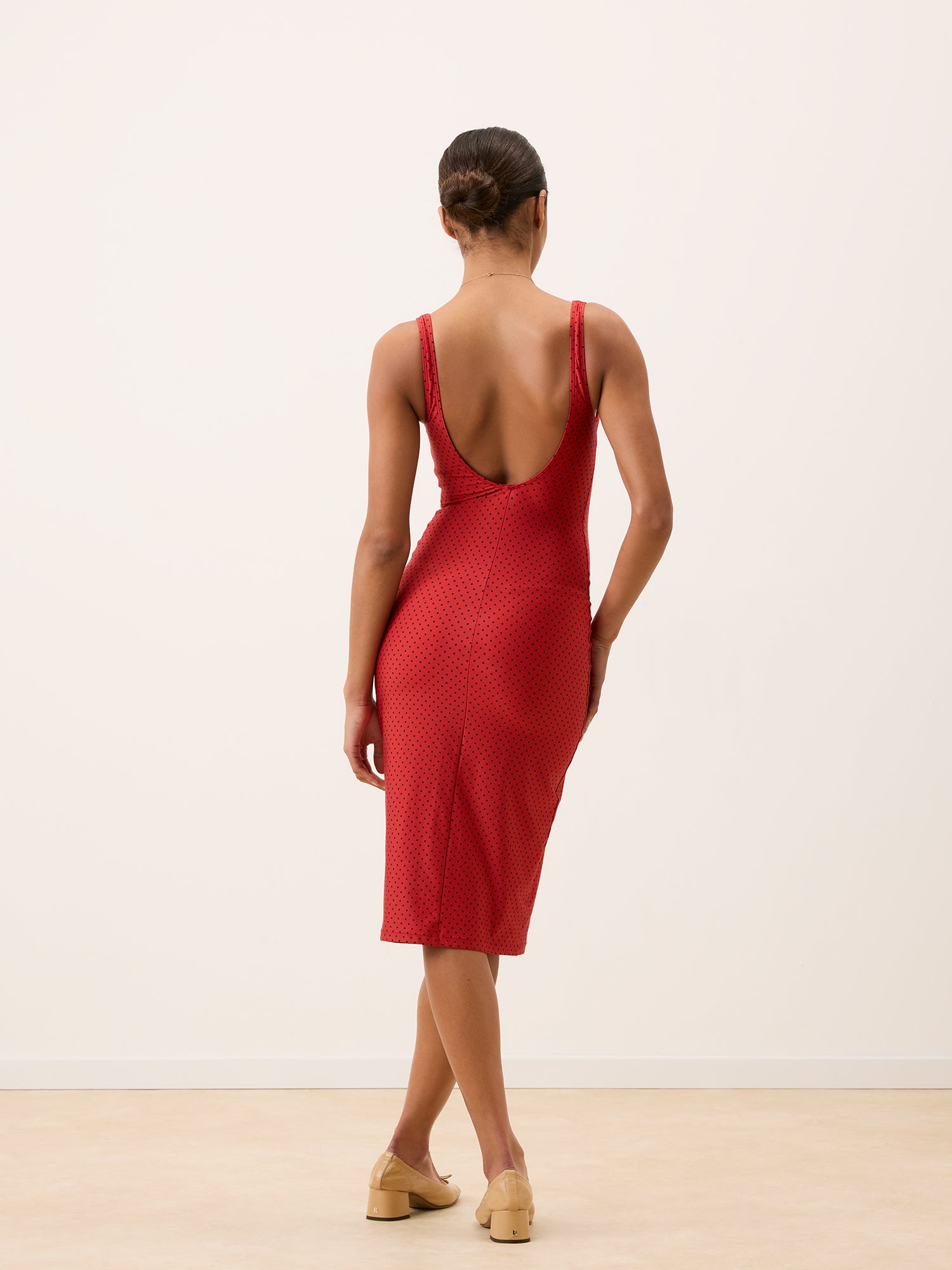 Robe ARIELLE - PLUMETIS  ROUGE
