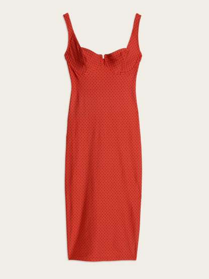 Robe ARIELLE - PLUMETIS  ROUGE