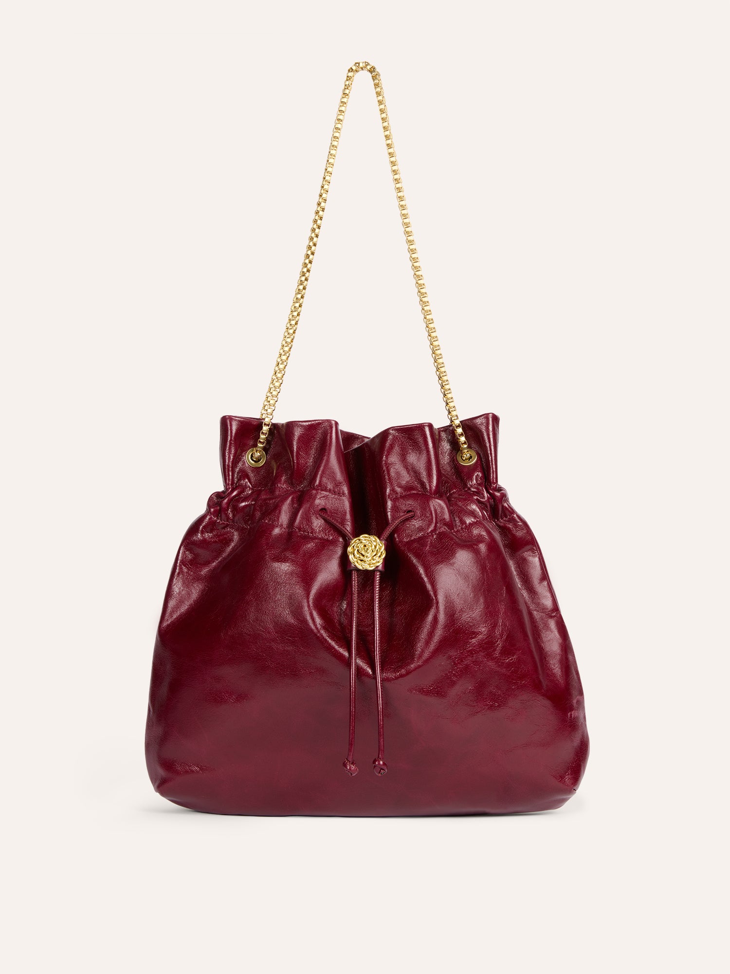 Sac ARTISTE - Vernis Bordeaux