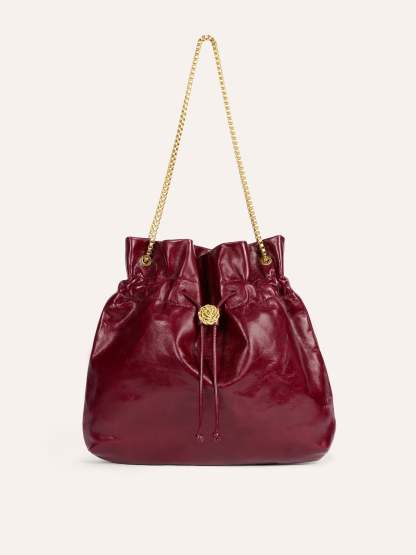 Sac ARTISTE - Vernis Bordeaux