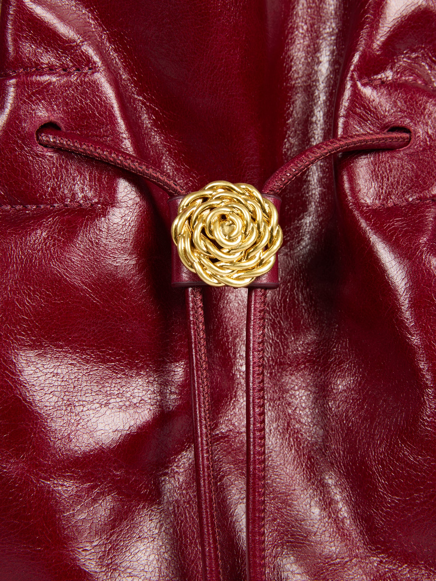 Sac ARTISTE - Vernis Bordeaux