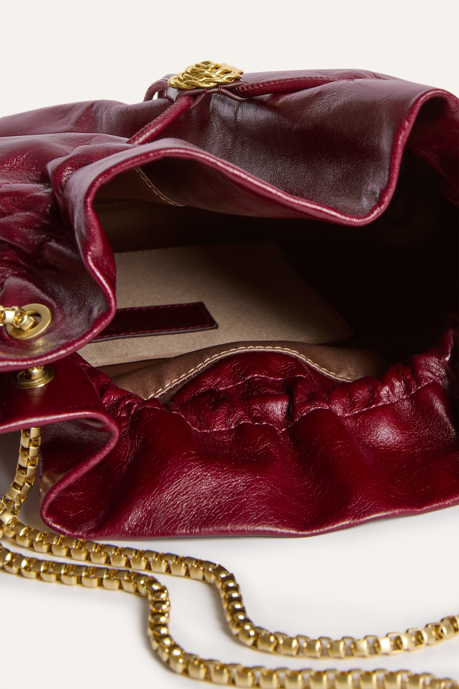 Sac ARTISTE - Vernis Bordeaux