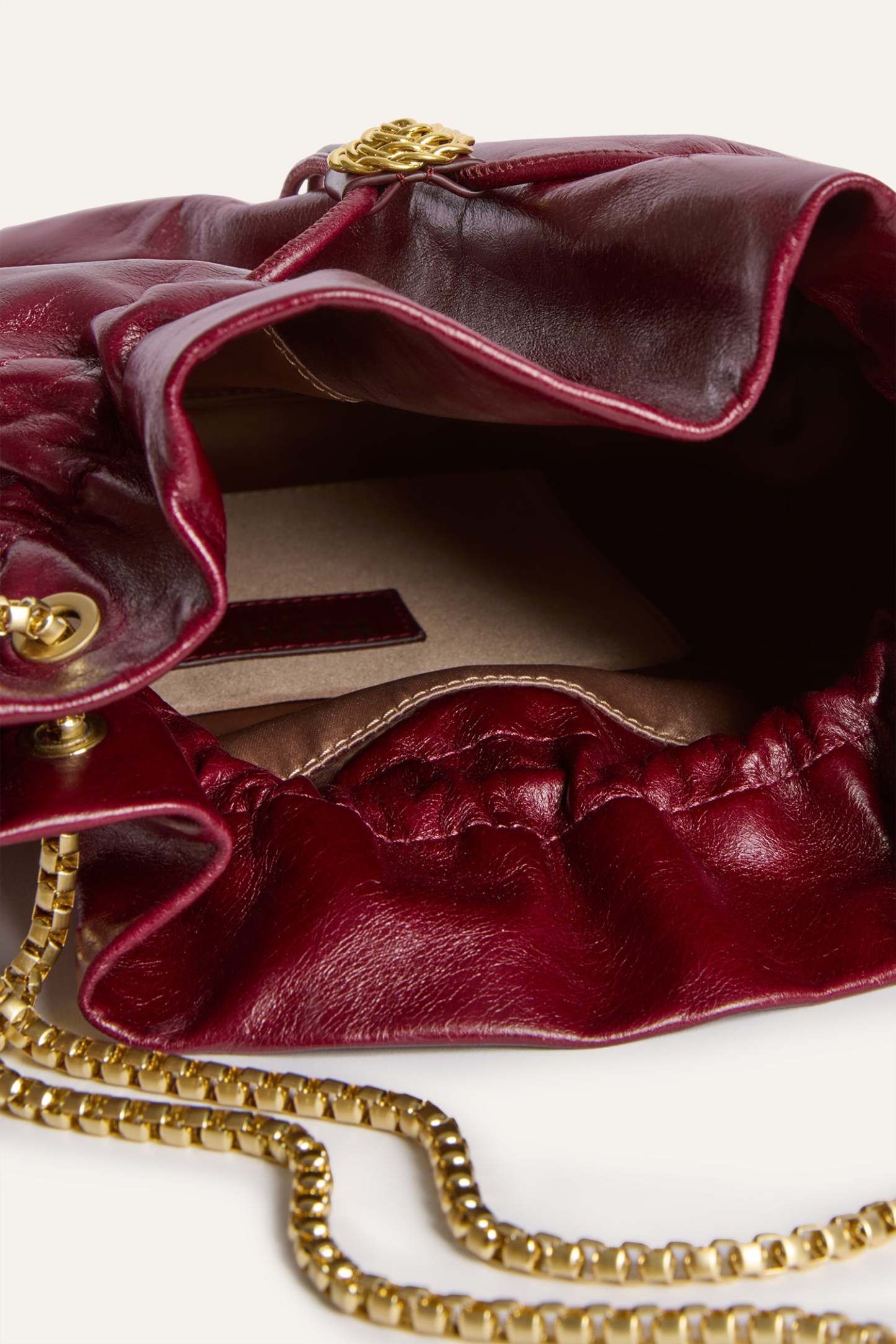 Sac ARTISTE - Vernis Bordeaux