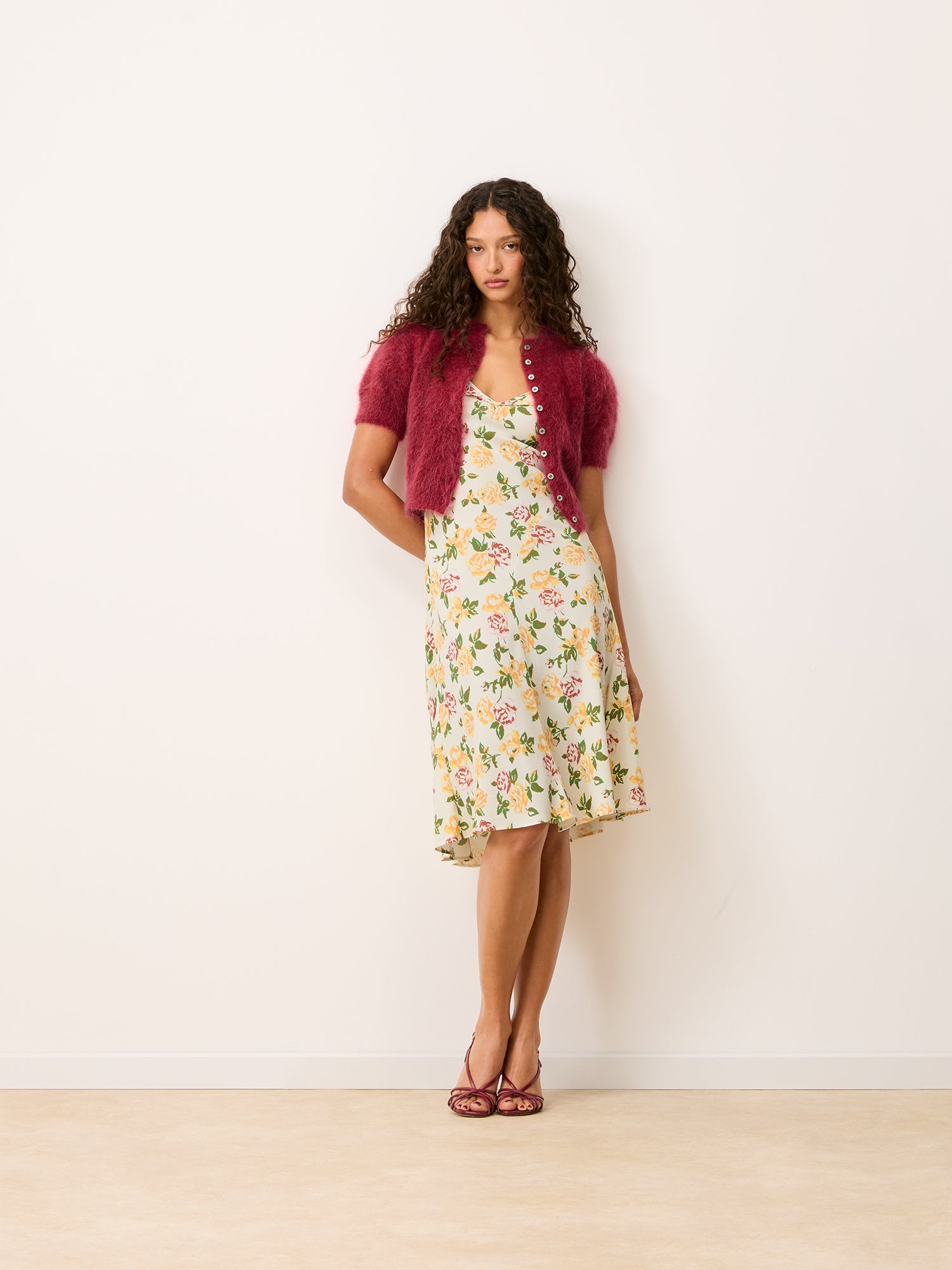 Robe ASMA - FLORE ÉCRU