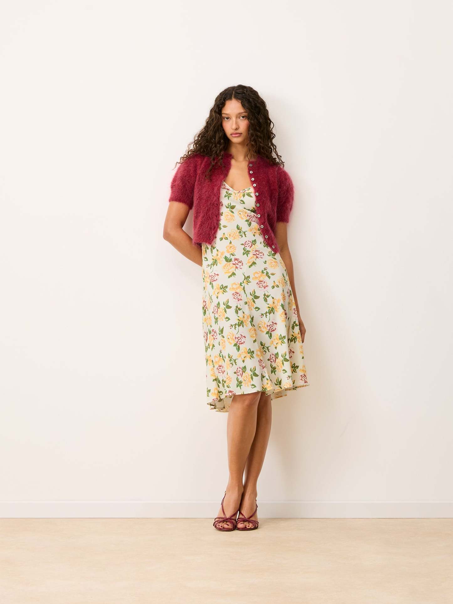 Robe ASMA - FLORE ÉCRU