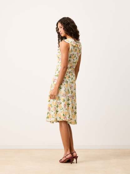Robe ASMA - FLORE ÉCRU