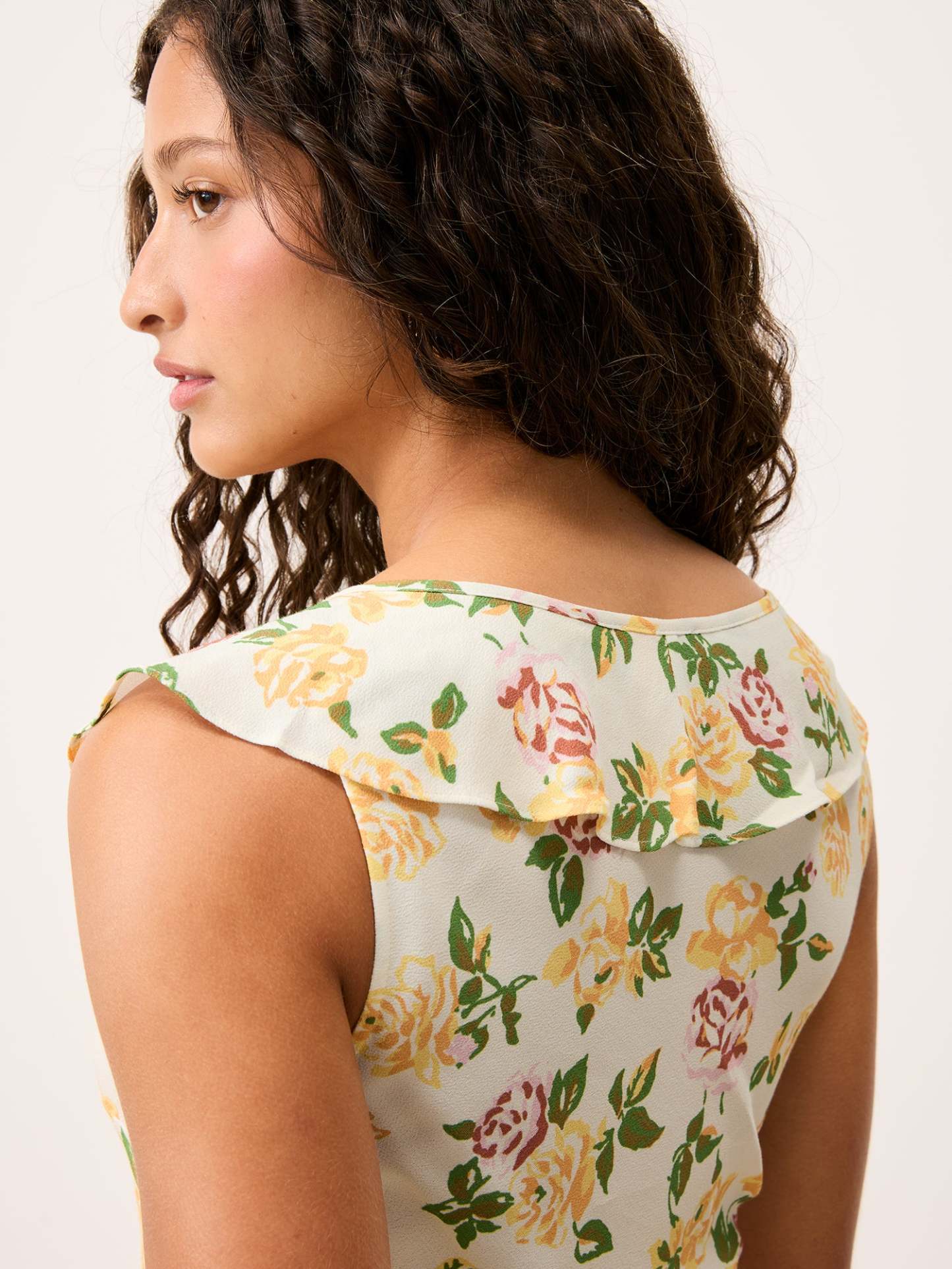 Robe ASMA - FLORE ÉCRU