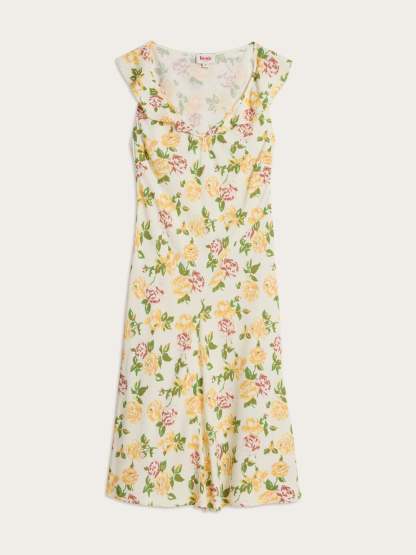 Robe ASMA - FLORE ÉCRU