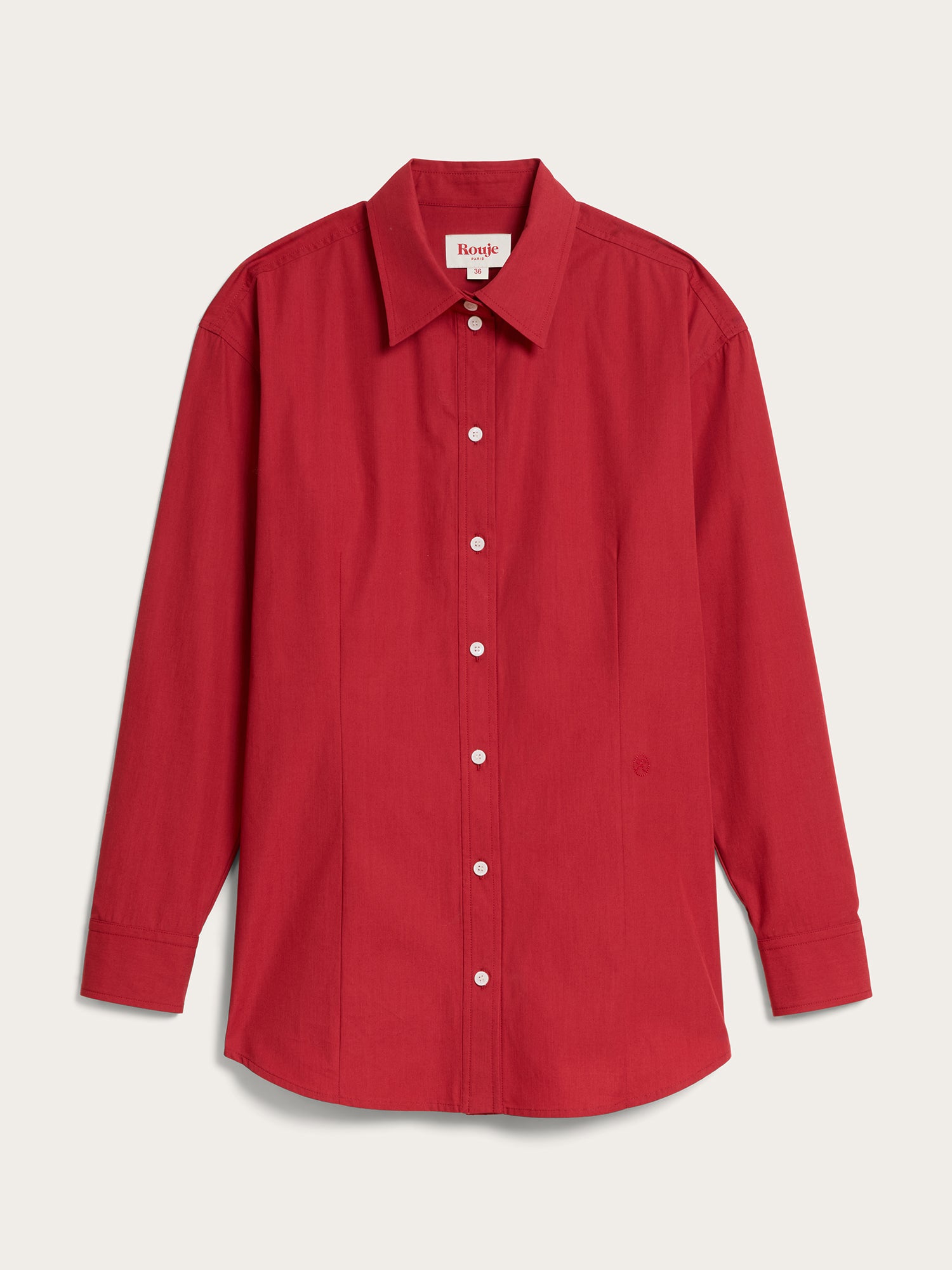 Chemise AUREL - Uni Framboise