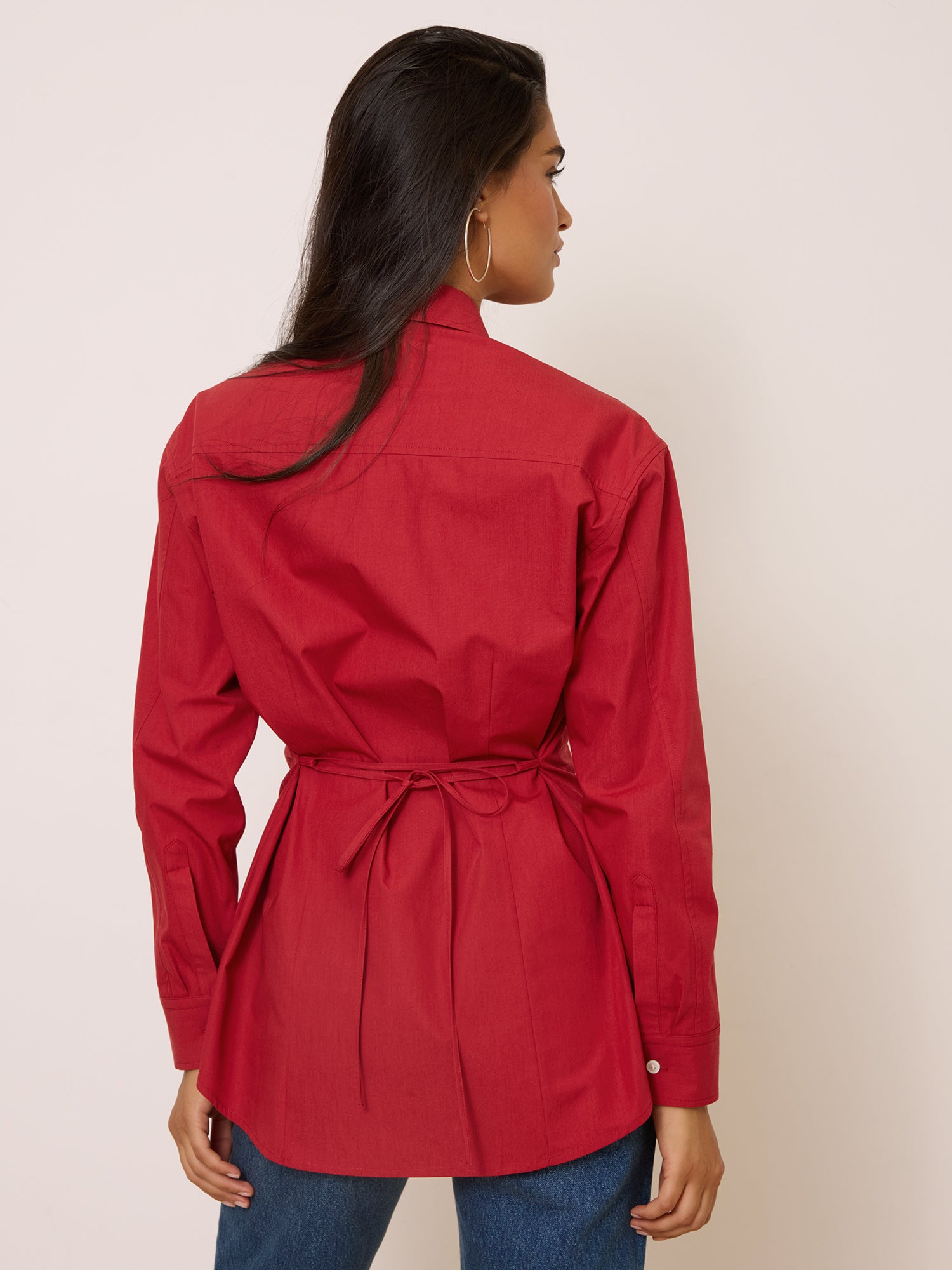 Chemise AUREL - Uni Framboise