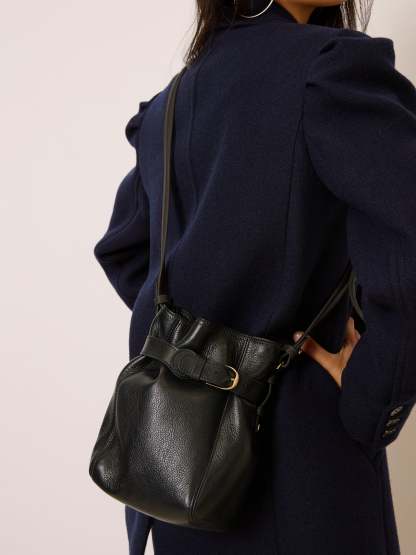 Sac CONFIDENT - CUIRGRAINE NOIR