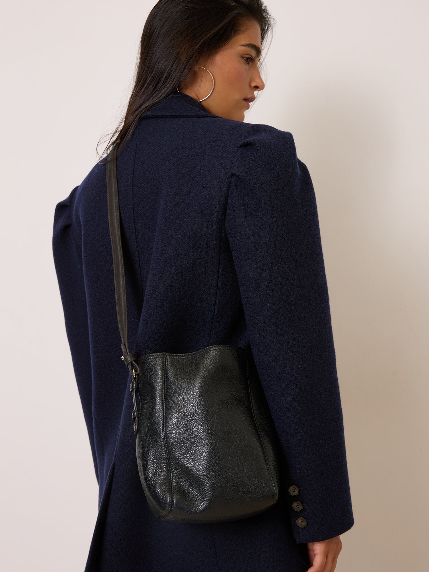 Sac CONFIDENT - CUIRGRAINE NOIR