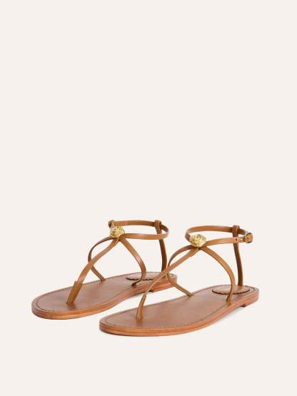 Sandales AZUR - CUIR NATUREL