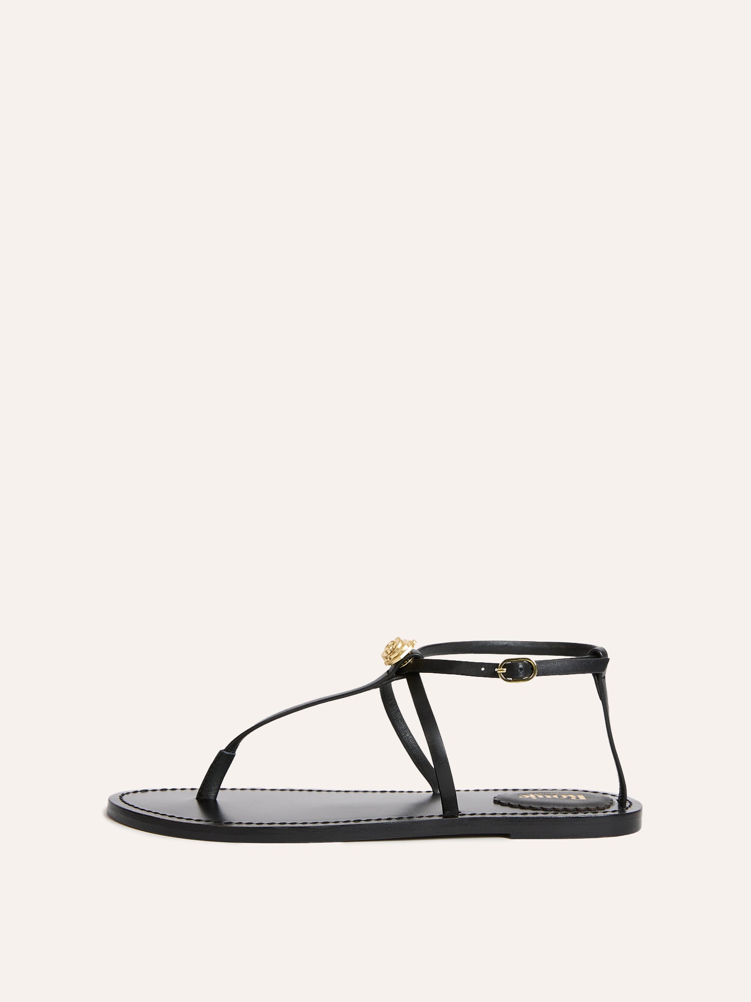Sandales AZUR - Cuir Noir
