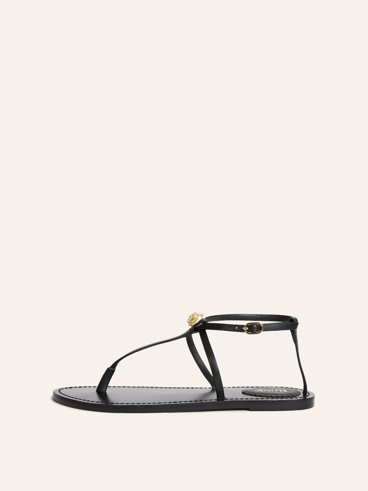 Sandales AZUR - Cuir Noir