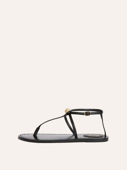 Sandales AZUR - Cuir Noir