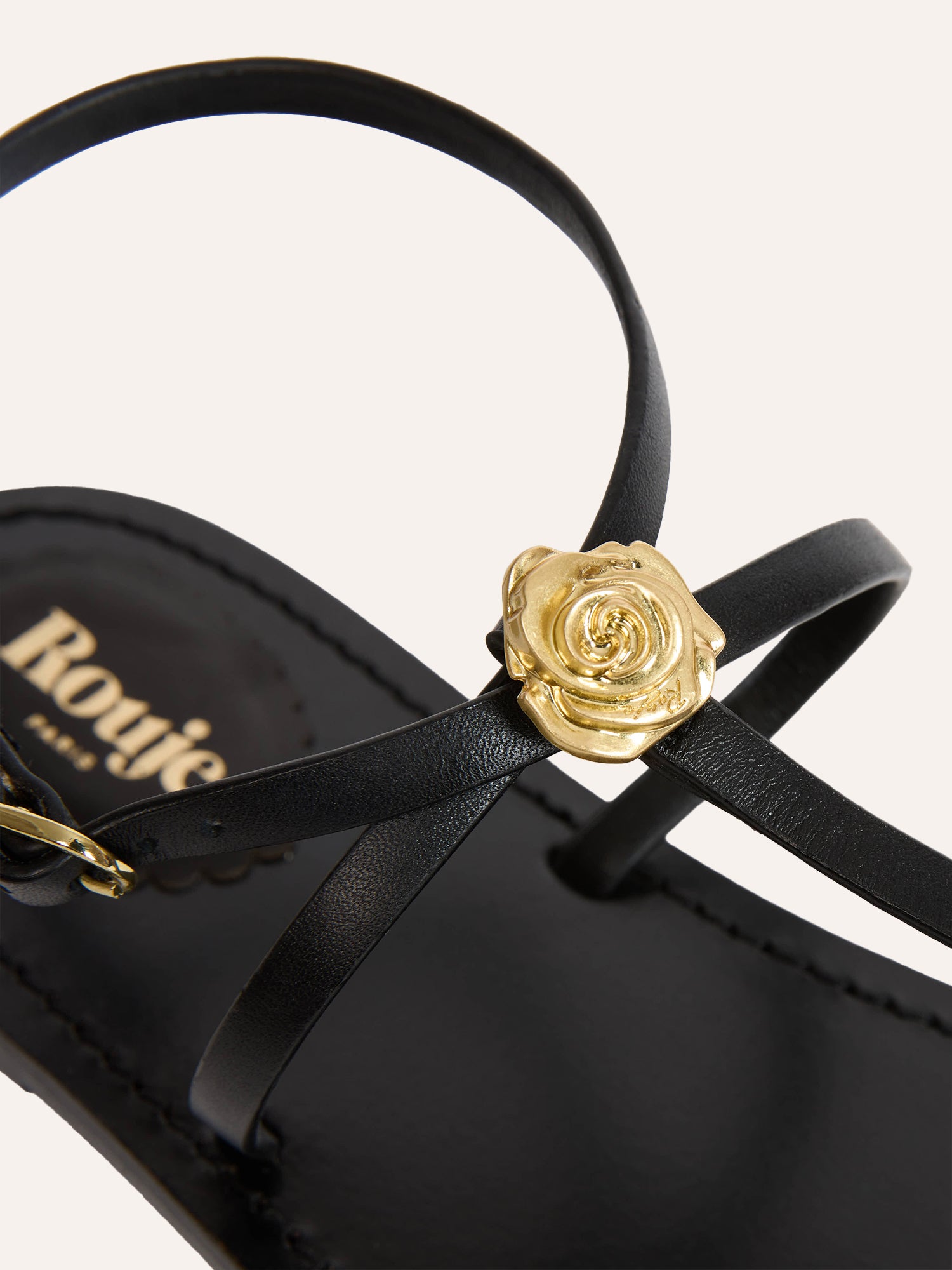 Sandales AZUR - Cuir Noir