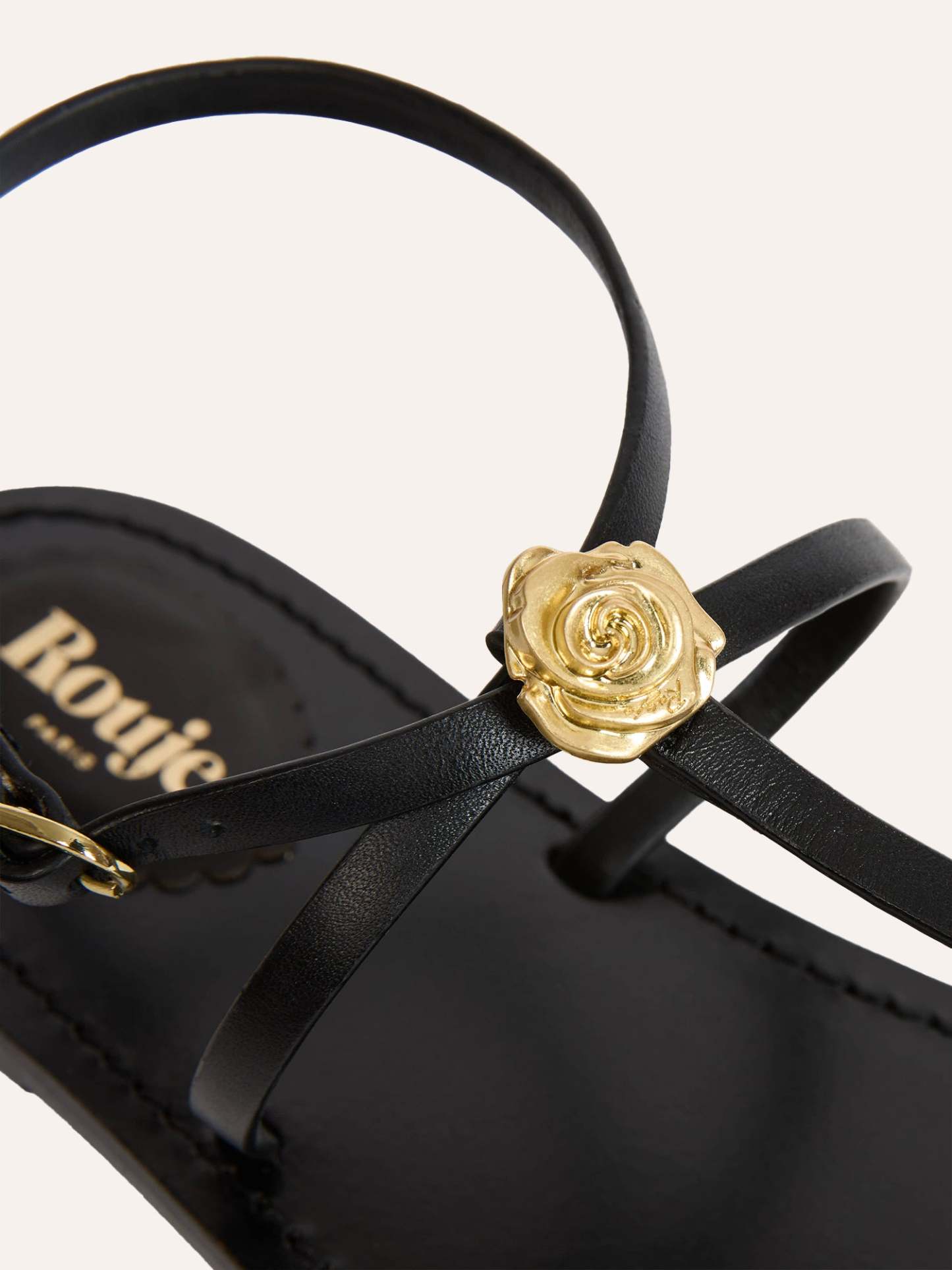 Sandales AZUR - Cuir Noir