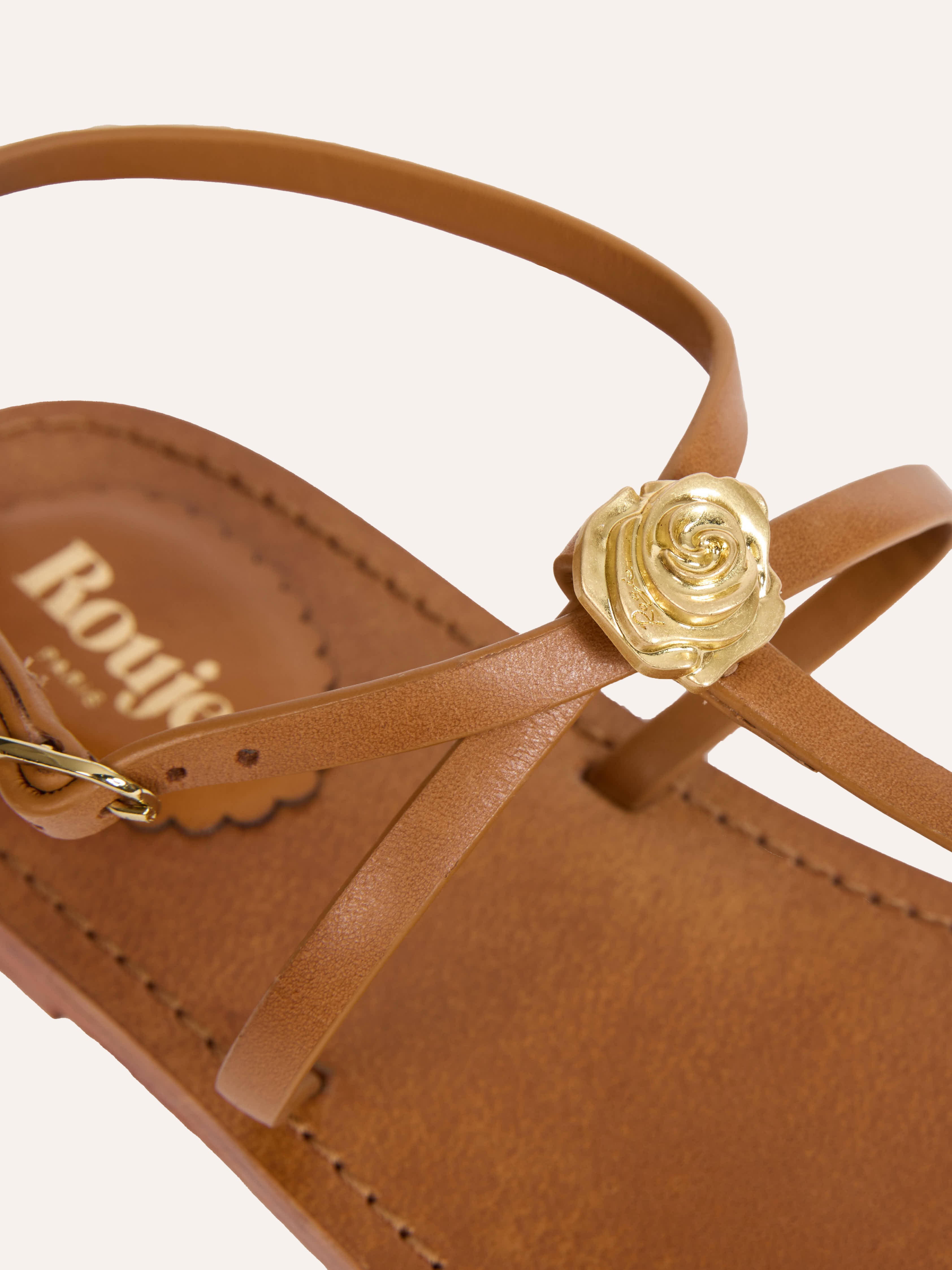 Sandales AZUR - CUIR NATUREL