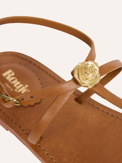 Sandales AZUR - CUIR NATUREL