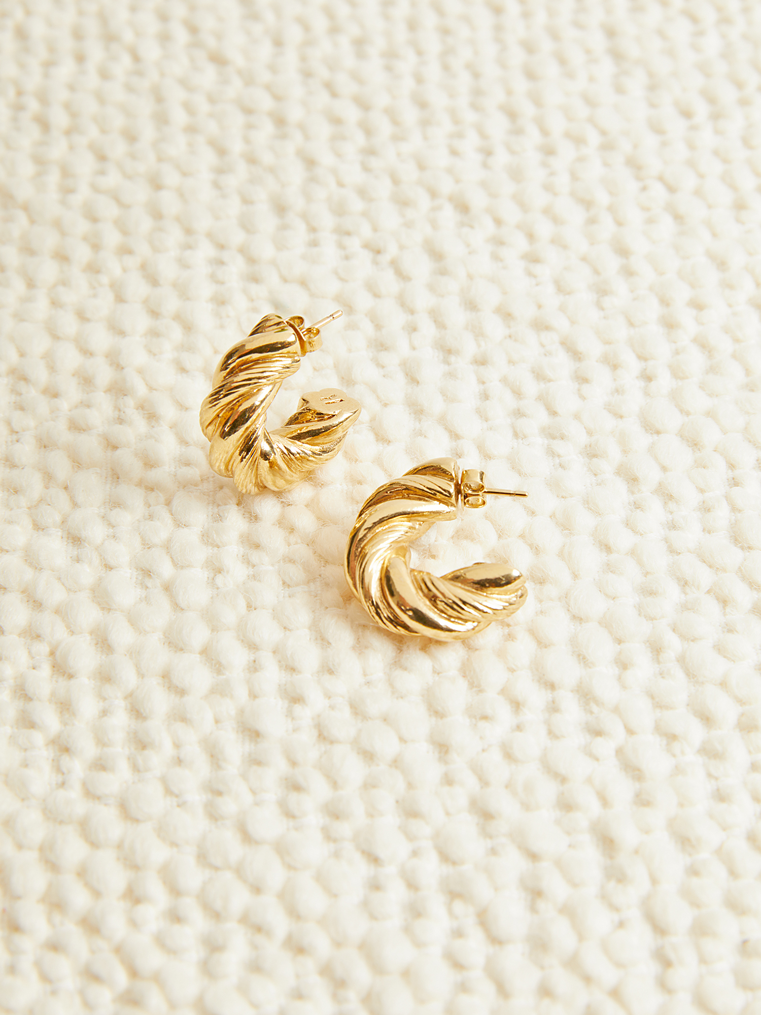 Boucles d'oreilles BELLISSIMA - Uni Or Vieilli