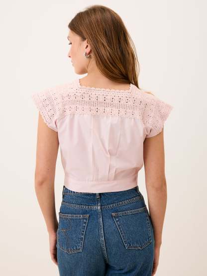Blouse BETTY - Uni Rose