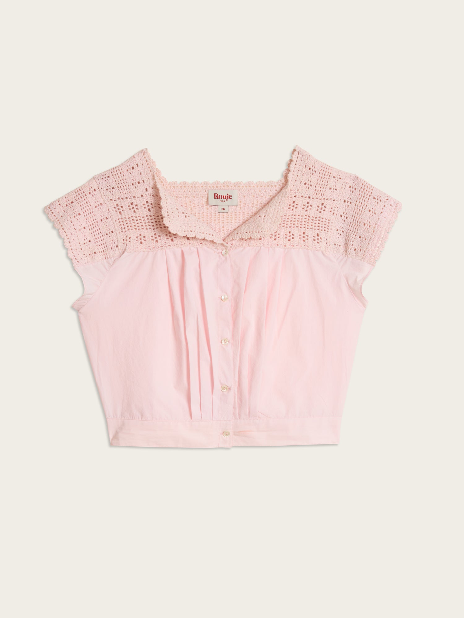 Blouse BETTY - Uni Rose