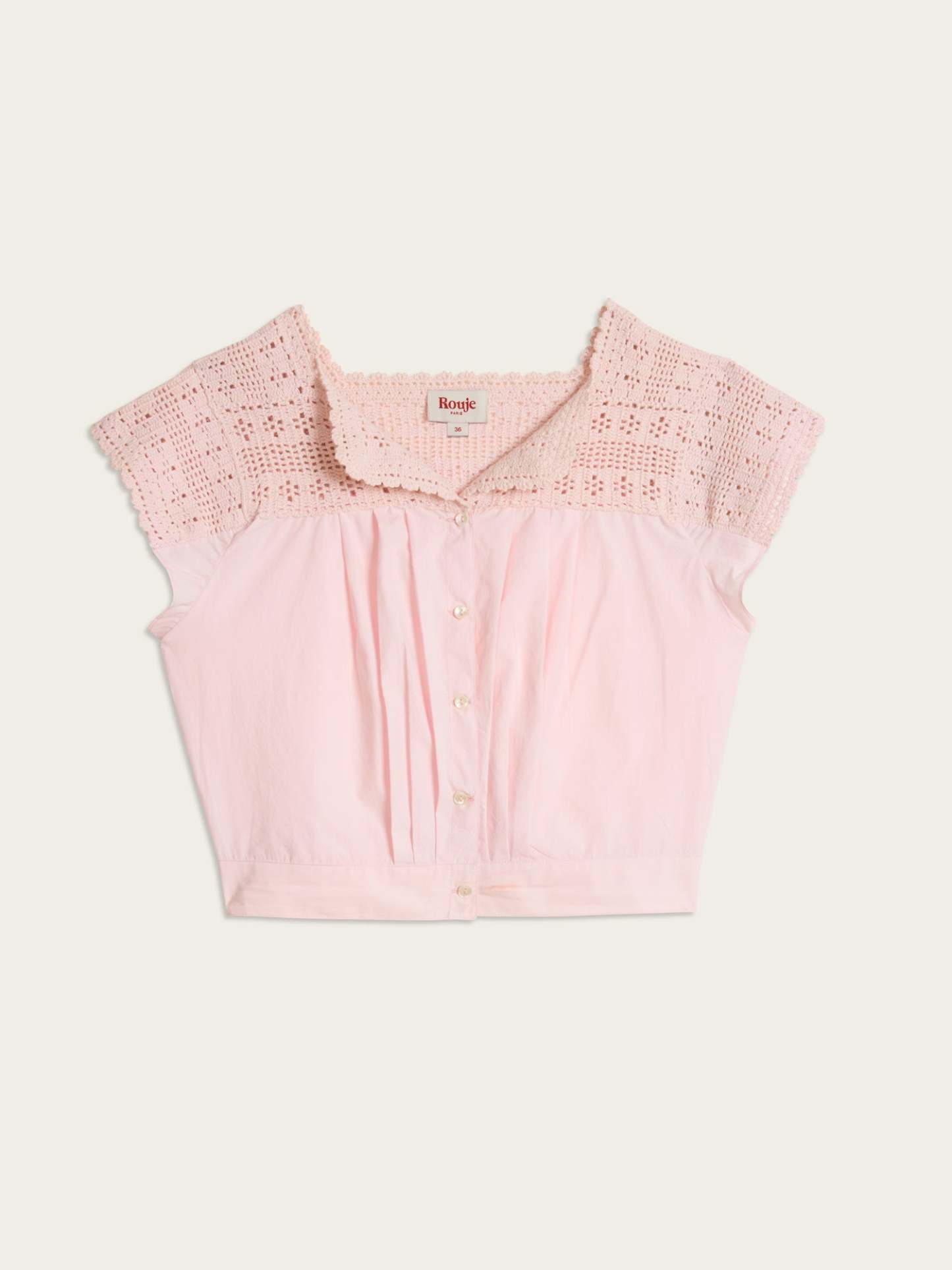 Blouse BETTY - Uni Rose