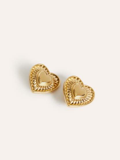 Boucles d'oreilles DONNA - Uni Or Vieilli