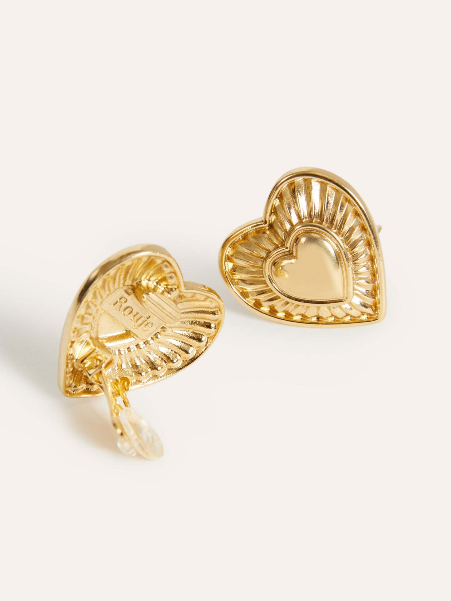 Boucles d'oreilles DONNA - Uni Or Vieilli