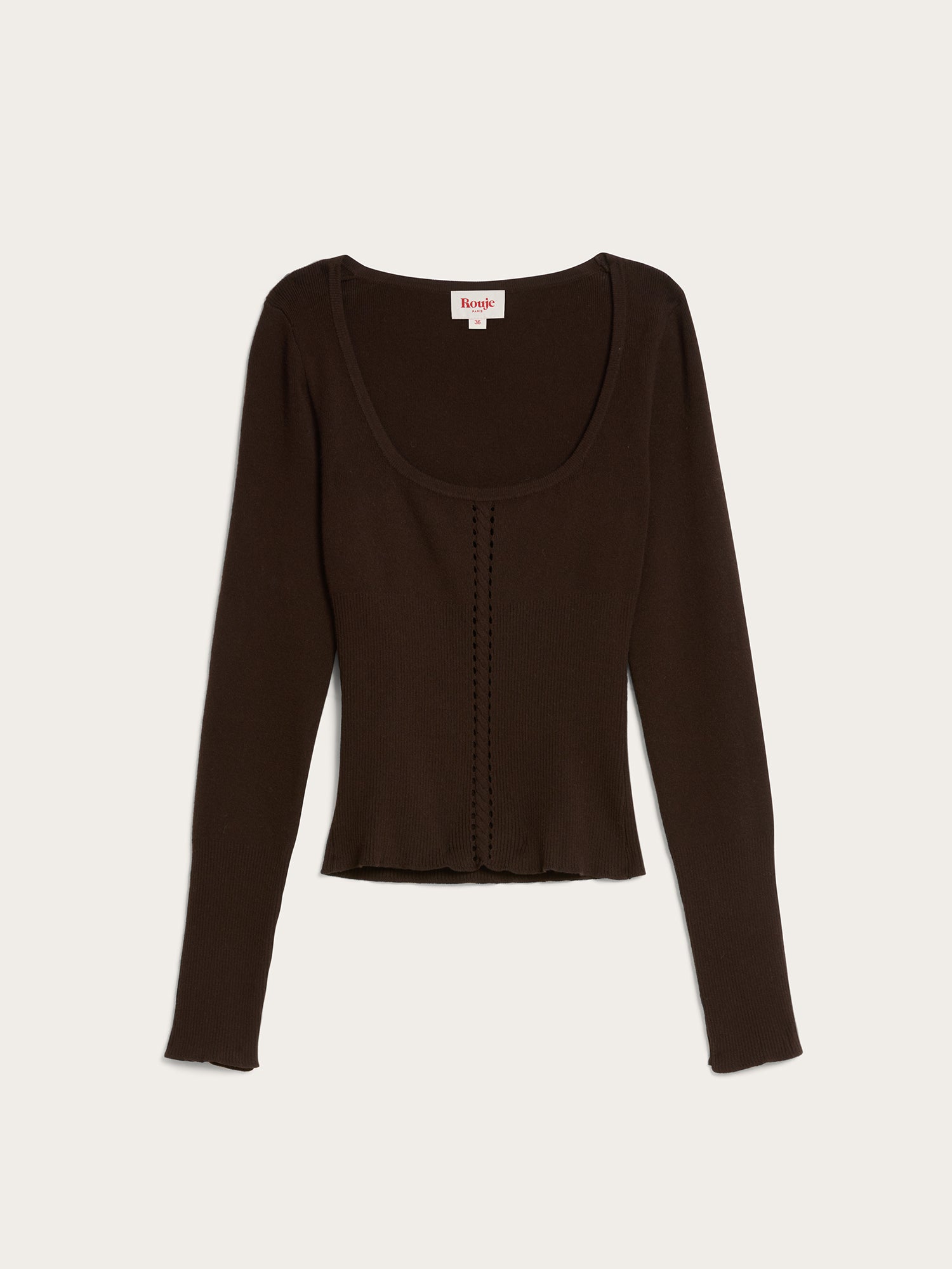 Pull BRIAC - Uni Chocolat