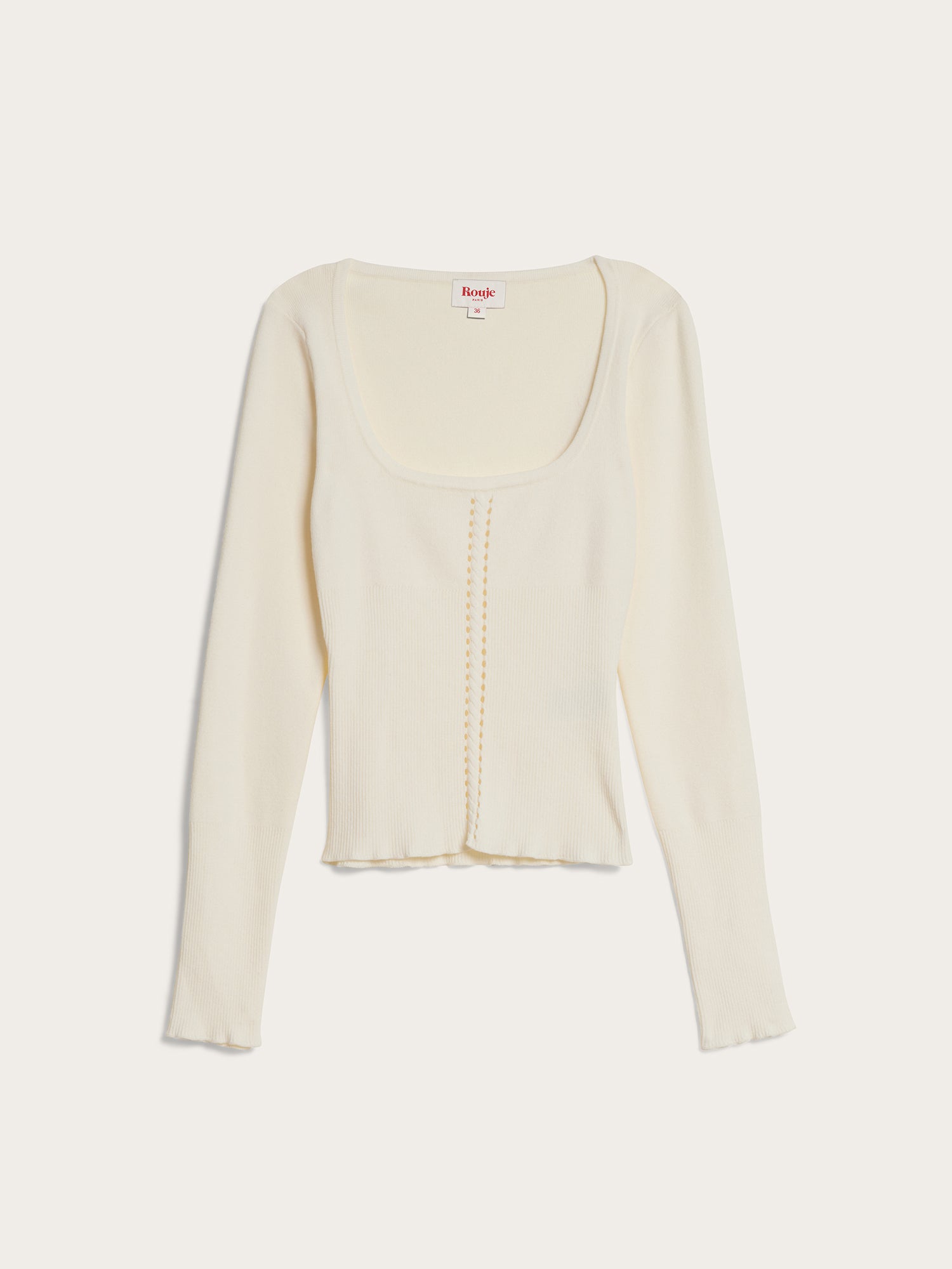 Pull BRIAC - Uni Ecru