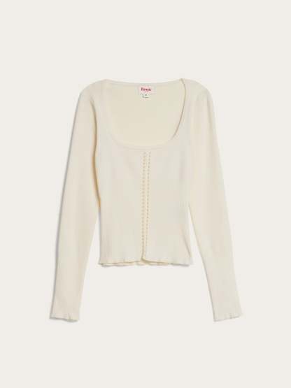 Pull BRIAC - Uni Ecru
