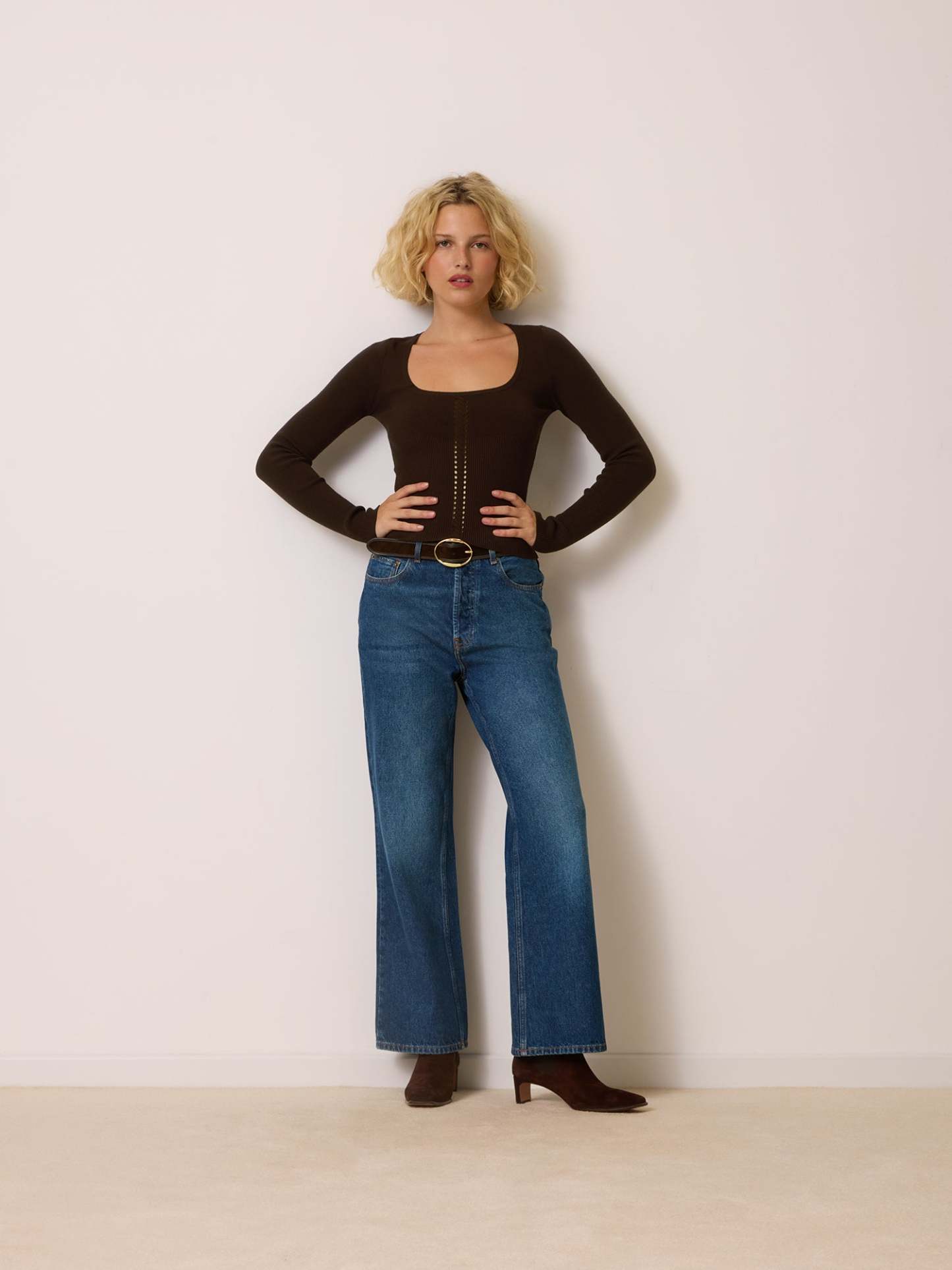 Pull BRIAC - Uni Chocolat
