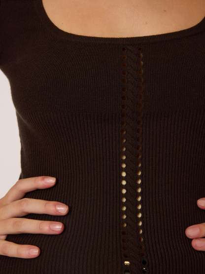 Pull BRIAC - Uni Chocolat